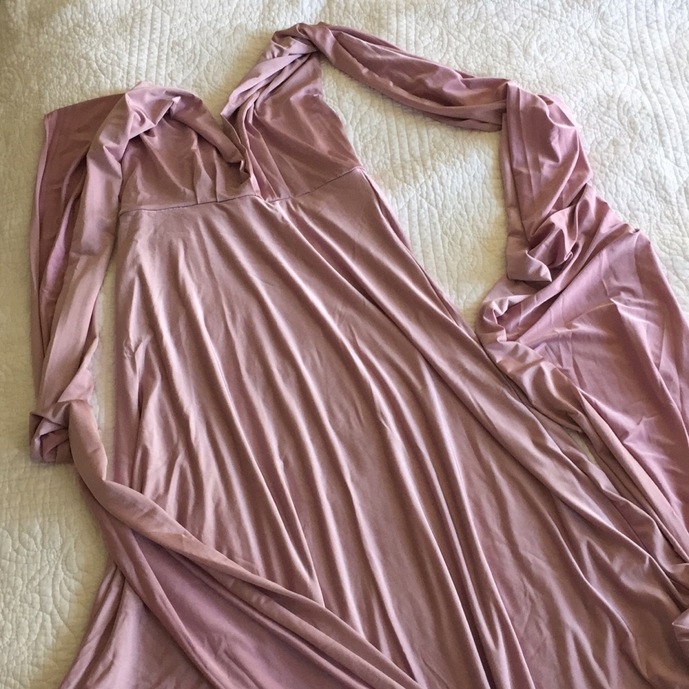 Lulus | Convertible Lavender Maxi Dress - Picture 8 of 9